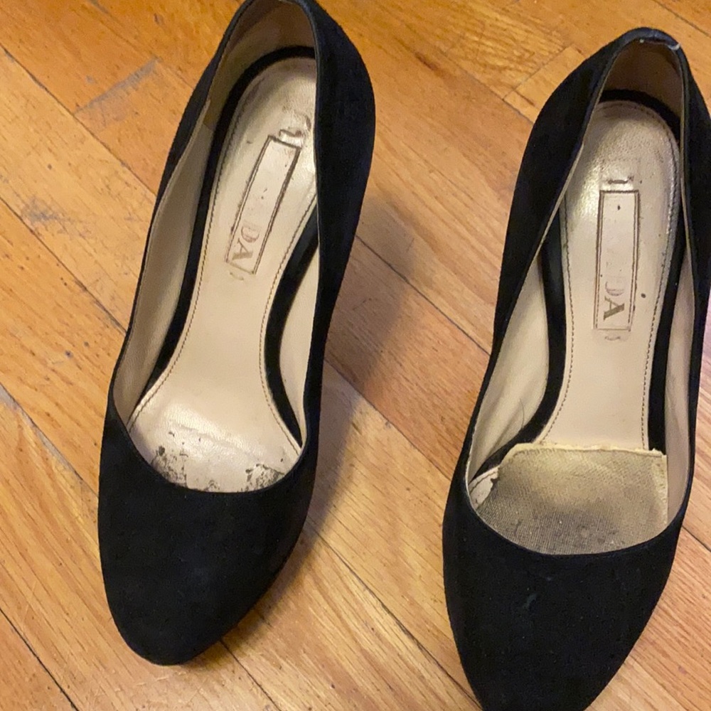 Prada black heels